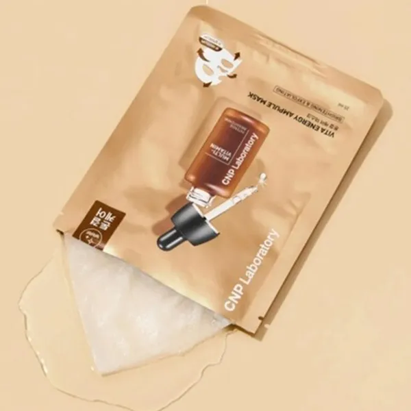 Mặt Nạ Phục Hồi Sáng Da CNP Laboratory Vita Energy Ampule Mask (1 Hộp x 10 Miếng)