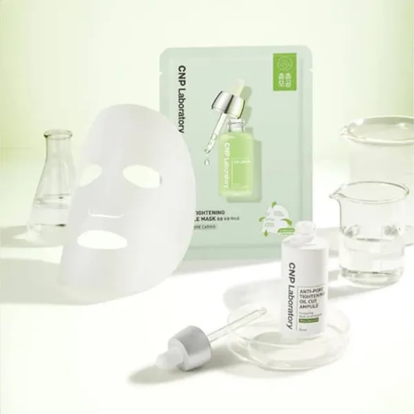 Mặt Nạ Se Khít Lỗ Chân Lông, Săn Chắc Da CNP Laboratory Pore Tightening Ampule Mask (1 Hộp x 10 Miếng)