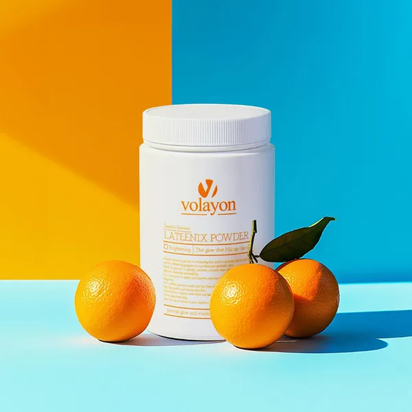 Mặt Nạ Tảo Xoắn Vàng Hỗ Trợ Làm Trắng Da Mờ Thâm Nám Volayon Lateenix Powder 500g