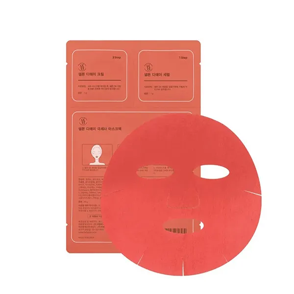 Mặt Nạ Be' Balance Vải Vi Sợi Salmon Da Micro Fiber Mask 3in1 (1 hộp 10 cái)