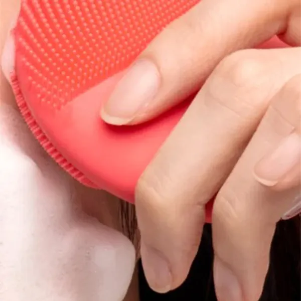 Máy Rửa Mặt Foreo Luna 4 Mini Dual Sided Facial Cleansing Massager Màu Đỏ Cam (Không Bảo Hành)