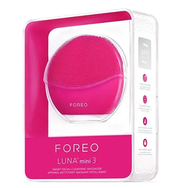 Máy Rửa Mặt Foreo Luna Mini 3 Dark Pink Màu Hồng Đậm
