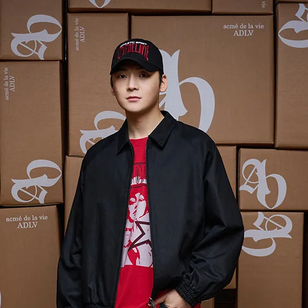 Mũ Acmé De La Vie ADLV Varsity Logo Ball Cap Black Màu Đen