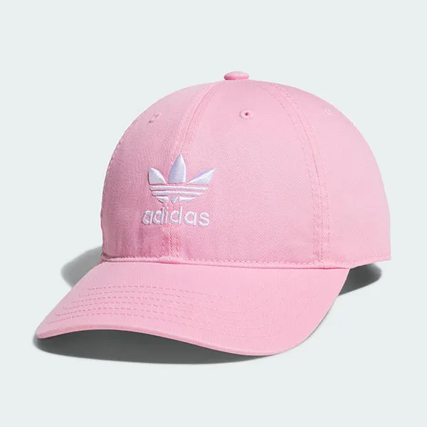 Mũ Adidas Relaxed Strap Back Hat JK5490 Semi Pink Glow/ White Màu Hồng