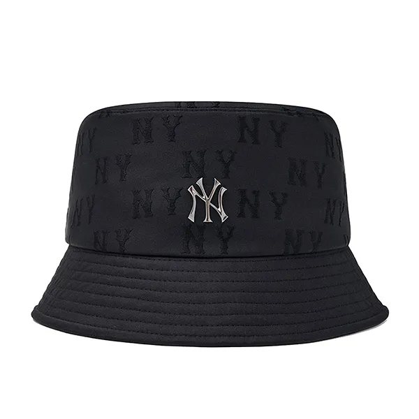 Mũ MLB Classic Monogram Bucket Hat NY Yankees 3AHTM014N-50BKS Màu Đen