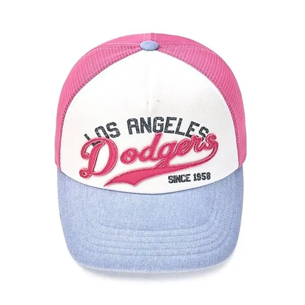 Mũ MLB Varsity Vintage Mesh Cap LA Dodgers 3AMCV0153-07SBD Màu Hồng/Trắng