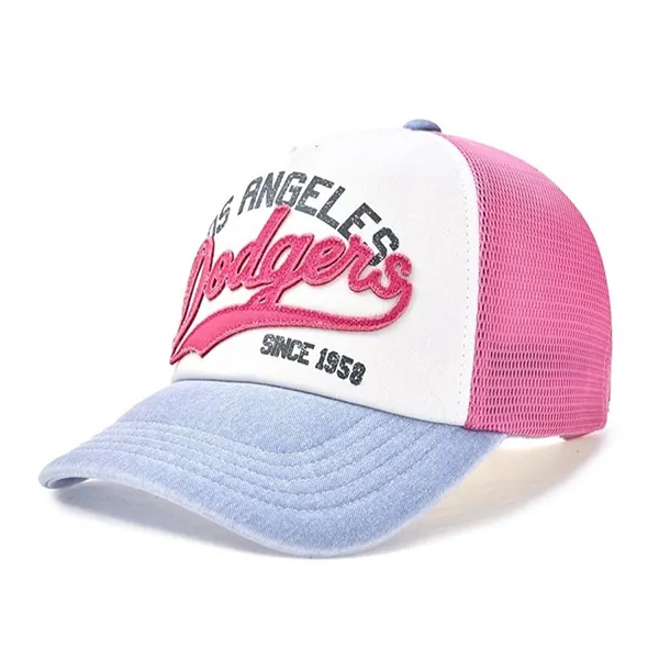 Mũ MLB Varsity Vintage Mesh Cap LA Dodgers 3AMCV0153-07SBD Màu Hồng/Trắng