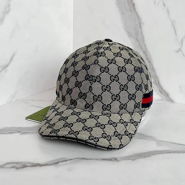 Mũ Nam Gucci Vân Mono 6968454HAQQ4068 Màu Nâu Nhạt Size XS