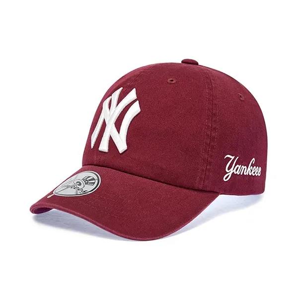 Mũ Unisex MLB NY Signature Unstructured New York Yankee Wine 3ACPB245N-50WIS Màu Đỏ