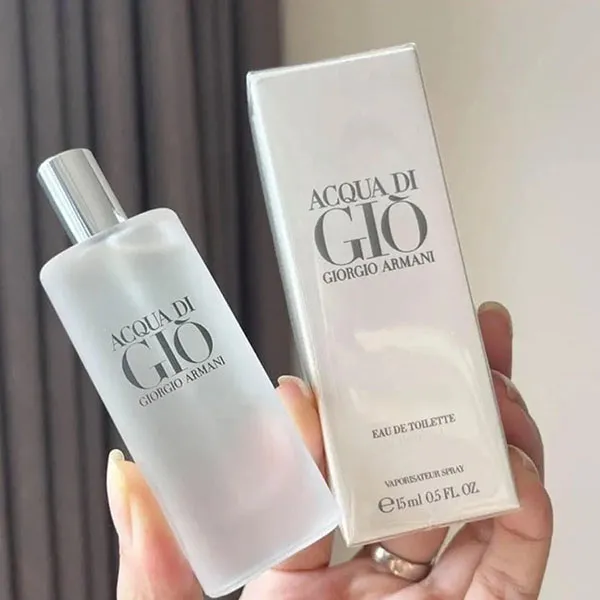 Nước Hoa Nam Giorgio Armani Acqua Di Gio Pour Homme Eau De Toilette (EDT) 15ml