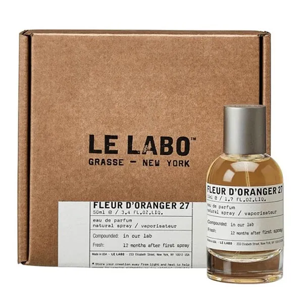 Nước Hoa Unisex Le Labo 27 Fleur D'Oranger EDP 50ml