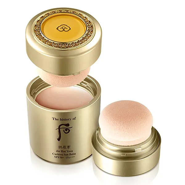 Phấn Chống Nắng Whoo UV Ultimate Anti-Wrinkle Cushion Sun Balm SPF 50+/PA++++ 13g (Unbox)