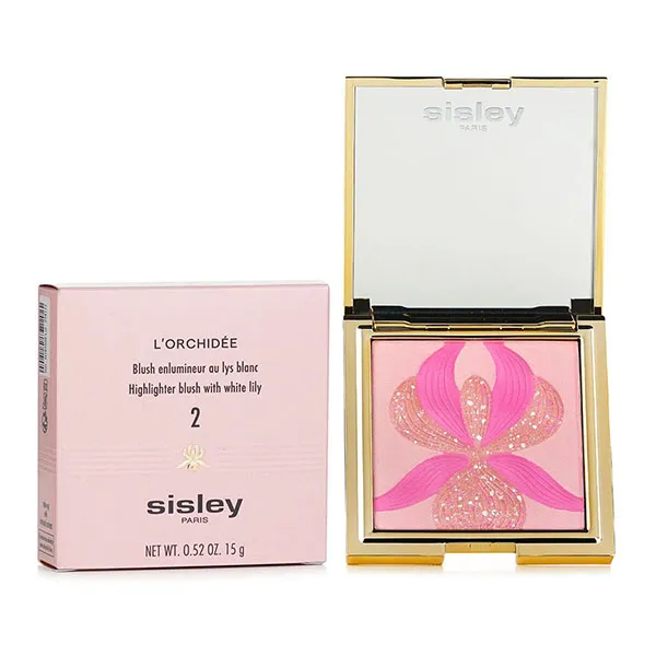 Phấn Má Bắt Sáng Sisley Paris L'Orchidée Highlighter Blush With White Lily Tone 2