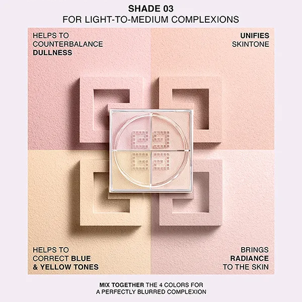 Phấn Phủ Bột Givenchy Prisme Libre Mini Loose Powder Tone 03 Mini 4g (Nobox)