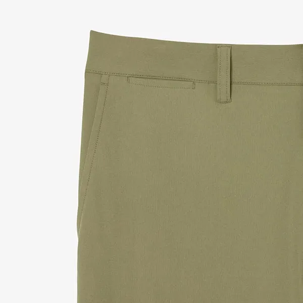 Quần Dài Nam Lacoste Commuter Pants Slim Fit HH1916 BMY Màu Xanh Rêu Size 40