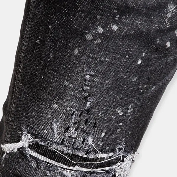 Quần Jean Nam Dsquared2 Straight Leg Jeans Cool Guy S74LB1184S30357900 Màu Đen Size 46