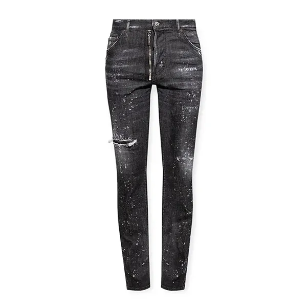 Quần Jean Nam Dsquared2 Straight Leg Jeans Cool Guy S74LB1184S30357900 Màu Đen Size 46