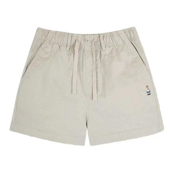 Quần Short Nữ WHOAU Steve Basic Shorts WHTHG2504F Màu Be Nhạt