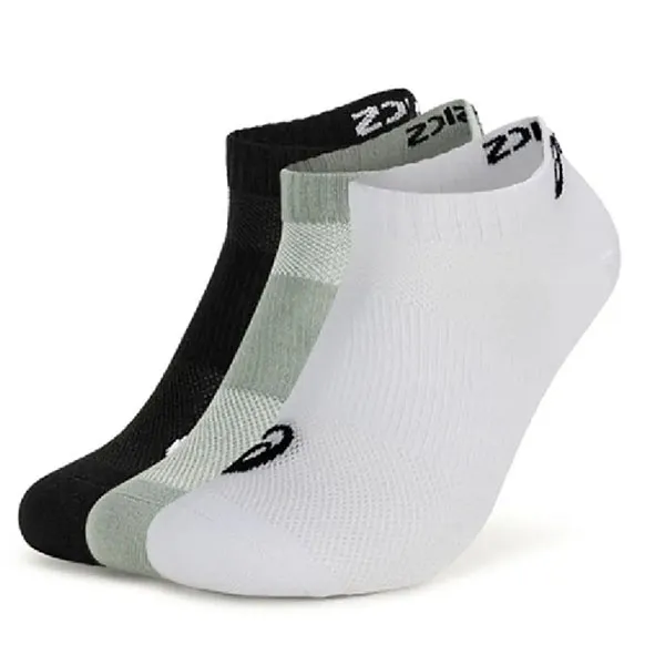 Set 3 Đôi Tất Unisex Asics 3pk Short Socks 3013B148.001 3013B148.001 Performance Black Size M