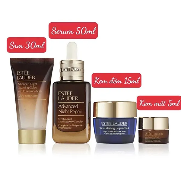 Set Dưỡng Da Estée Lauder Advanced Night Repair Skincare 4 Món