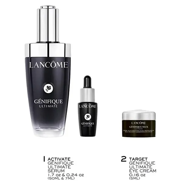 Set Lancôme 3 Món (Serum Génifique Ultimate 50m + Mini 7ml + Kem Mắt Génifique Ultimate Eye 5ml)