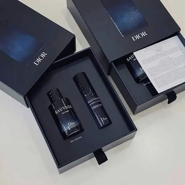 Set Nước Hoa Nam Dior Sauvage Eau Forte (Parfum 10ml + Serum 5ml)