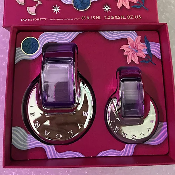 Set Nước Hoa Nữ Bvlgari Omnia Amethyste EDT (65ml + 15ml)