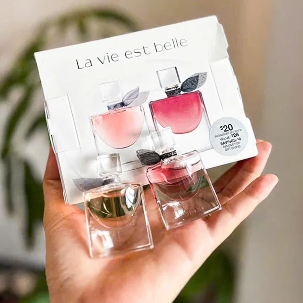 Set Nước Hoa Nữ Lancôme La Vie Est Belle Mini (EDP 4ml + L’Elixir 4ml)