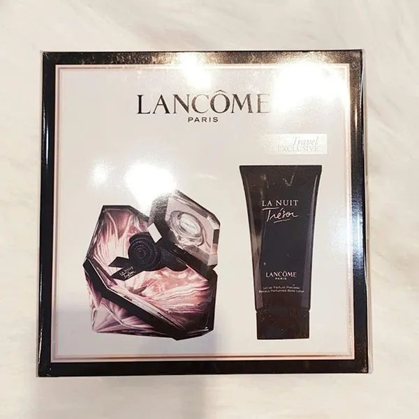 Set Nước Hoa Nữ Lancôme Trésor La Nuit EDP 50ml + Dưỡng Thể Body Lotion 50ml ( 2 Món)