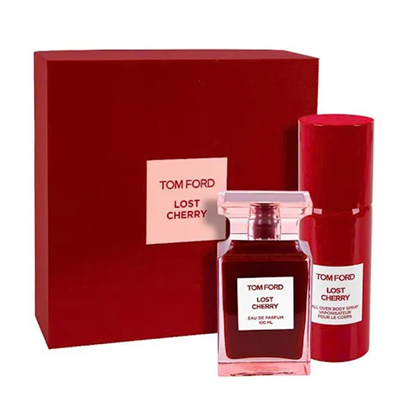 Set Nước Hoa Nữ Tom Ford TF Lost Cherry EDP 100ml + Xịt Khử Mùi 150ml