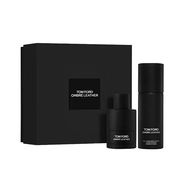 Set Nước Hoa Nam Tom Ford Ombre Leather EDP 100ml + Xịt Toàn Thân All Over Spray 150ml
