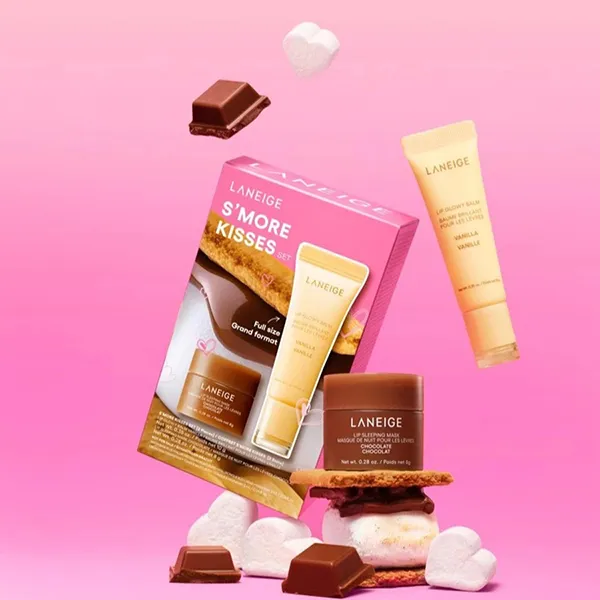 Set Son Dưỡng Laneige S'More Kisses 2 Món (Hàng Công Ty)