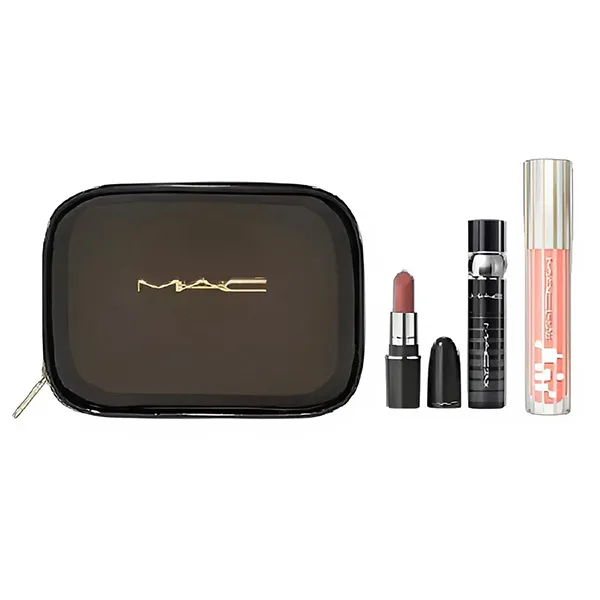 Set Son Dưỡng MAC Lipglass Air Non Sticky (3 món)