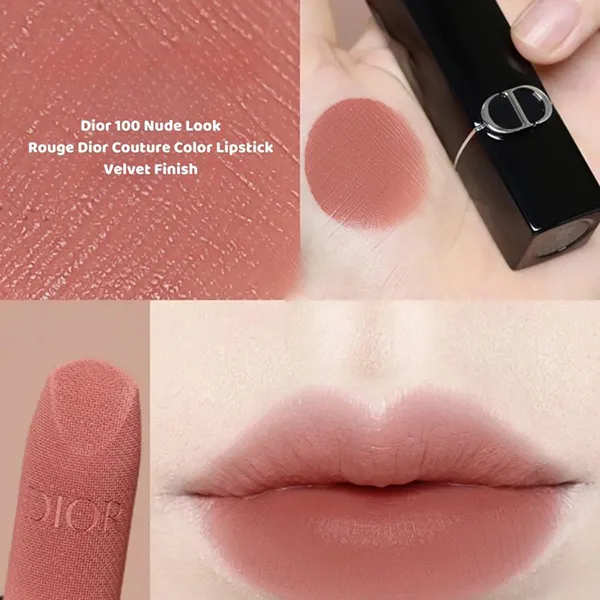 Set Son Và Nước Hoa Dior Mini 5 Món