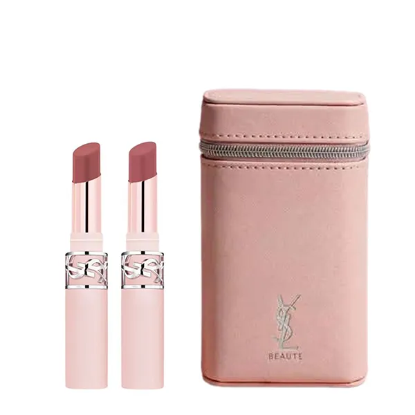 Set Son Yves Saint Laurent YSL Lovenude Lip Blusher 3 Món (Màu 04+ Màu 06)