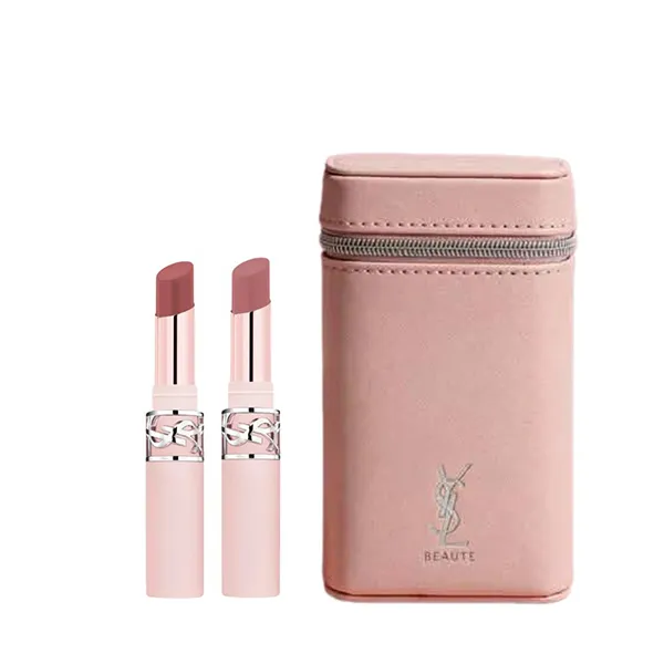 Set Son Yves Saint Laurent YSL Lovenude Lip Blusher 3 Món (Màu 01+ Màu 04)