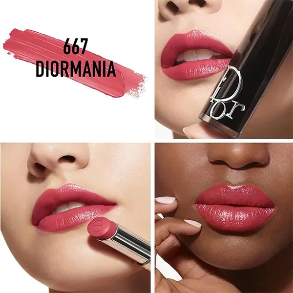 Son Dưỡng Dior Addict Hydrating Shine Lipstick 667 Diormania Màu Hồng Gỗ