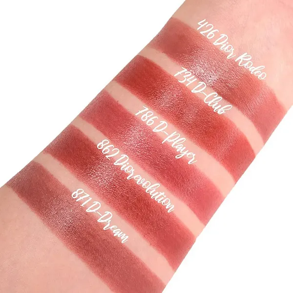 Son Dưỡng Dior Addict Hydrating Shine Lipstick 734 D-Club Màu Đỏ San Hô