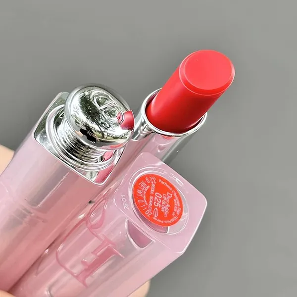 Son Dưỡng Dior Addict Lip Glow 025 Seoul Scarlet Màu Đỏ Cam 3.2g