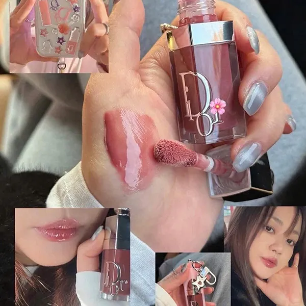 Son Dưỡng Dior Addict Lip Glow Oil 081 Latte Màu Nude Hồng 6ml