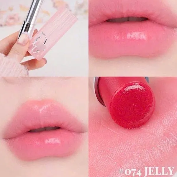 Son Dưỡng Môi Dior Addict Lip Glow Balm 074 Jelly Màu Hồng Lạnh (Vỏ Mới)