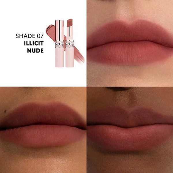 Son Dưỡng Yves Saint Laurent YSL Lovenude Lip Blusher 7 Illicit Nude Màu Đỏ Đất