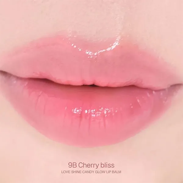 Son Dưỡng Yves Saint Laurent YSL Loveshine Candy Glow 9B Cherry Bliss Màu Hồng Anh Đào