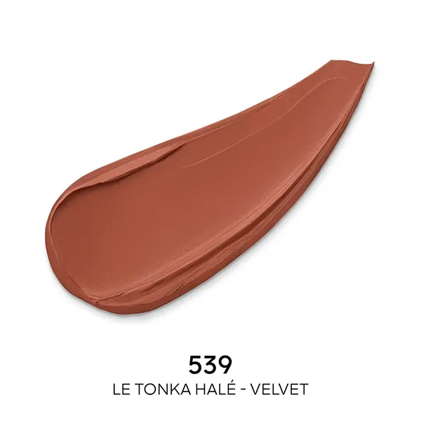 Son Guerlain Rouge G Refill Velvet Lip 539 Le Tonka Halé Màu Nâu Tây