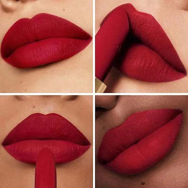 Son Guerlain Rouge G Velvet 520 Le Rouge Profond Màu Đỏ Burgundy