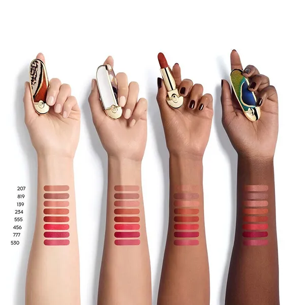 Son Guerlain Rouge Lip G Velvet Refill 777 Le Prune Magenta Màu Hồng Tím