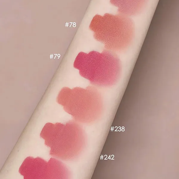 Son Kem Chanel Rouge Lip Allure Liquid Velvet 242 Saisissante Màu Hồng Gỗ