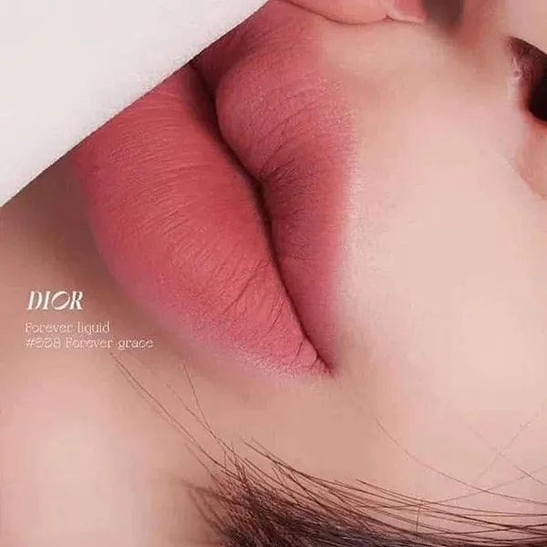 Son Kem Dior Rouge Forever Liquid 558 Forever Grace Màu Hồng Khô 6ml