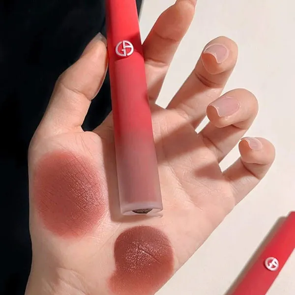 Son Kem Giorgio Armani Lip Maestro Crush 200 Terra Crush Màu Đỏ Nâu