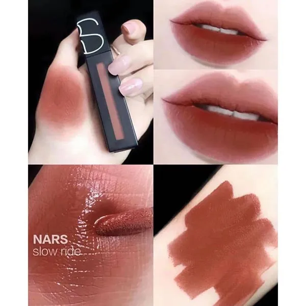 Son Kem Nars Powermatte Lip Pigment 2760 Slow Ride Màu Nâu Đất